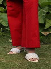 Womens Red Regular Co-ords