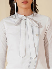 Womens White Regular Co-ords