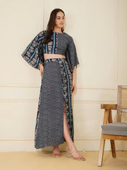 Womens Blue Regular Co-ords