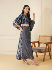 Womens Blue Regular Co-ords