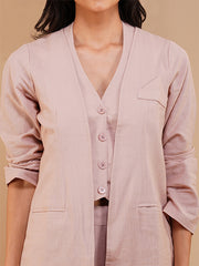 Womens Beige Regular Co-ords