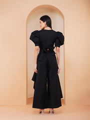 Womens Black Regular Co-ords