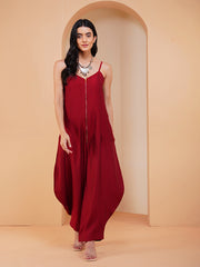 Womens Red Regular Co-ords