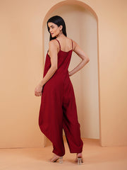 Womens Red Regular Co-ords