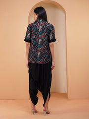 Womens Black Regular Co-ords