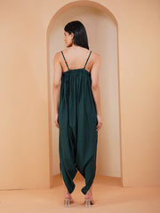Womens Green Regular Co-ords