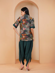 Womens Green Regular Co-ords