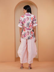 Womens Pink Regular Co-ords
