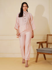 Womens Pink Regular Co-ords