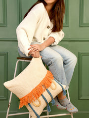 Buy Ayuda Homes Cushion Cover Online |AHC20| moher.in