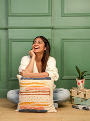 Buy Ayuda Homes Cushion Cover Online |AHC25| moher.in
