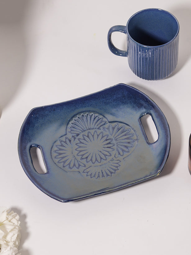 Buy Ayuda Homes Ceramic Platter Online |AHK13| moher.in