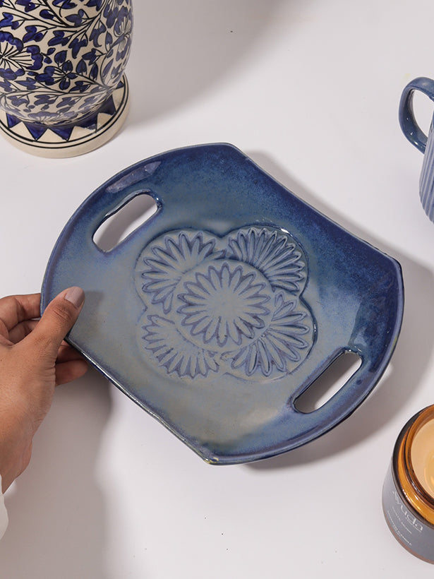 Buy Ayuda Homes Ceramic Platter Online |AHK13| moher.in