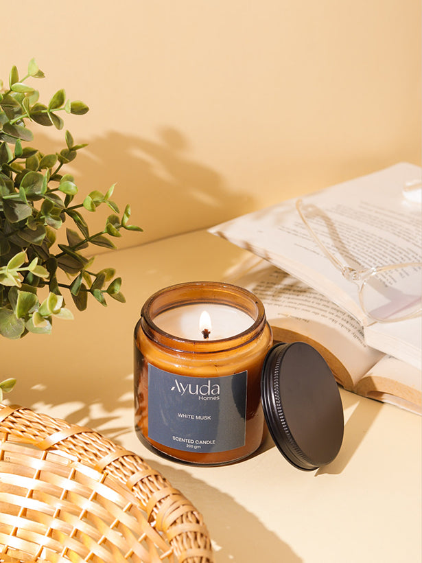 Buy Ayuda Homes Candle Online |AHSC3| moher.in