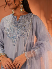 Womens Blue Regular Co-ords