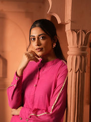 Womens Pink Regular Co-ords