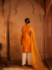Womens Yellow Comfortable Kurti Sets