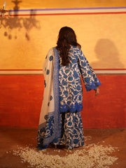 Womens Blue Regular Co-ords