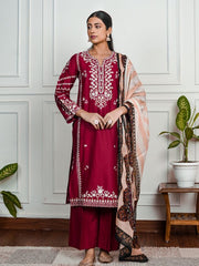 Womens Red Regular Co-ords