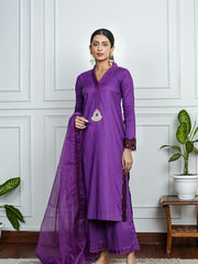 Womens Purple Regular Co-ords
