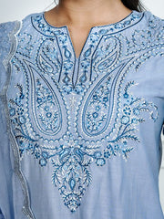 Womens Blue Regular Co-ords