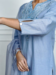 Womens Blue Regular Co-ords