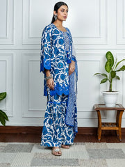 Womens Blue Regular Co-ords