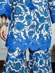 Womens Blue Regular Co-ords