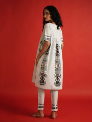 Womens Grey  A-line Co-ords