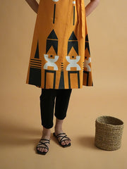 Womens Orange  A-line Co-ords