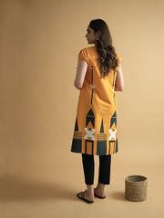 Womens Orange  A-line Co-ords