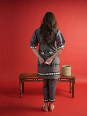 Womens Coffee Brown  Straight Co-ords