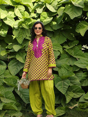 Womens Green Comfortable Fit Co-ords