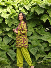 Womens Green Comfortable Fit Co-ords