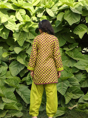Womens Green Comfortable Fit Co-ords