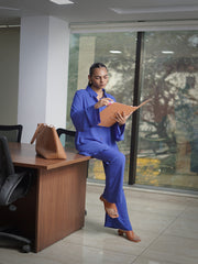 Womens Blue Regular Co-ords