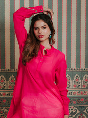 Womens Pink Regular Co-ords