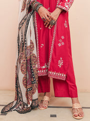 Womens Red Regular Co-ords