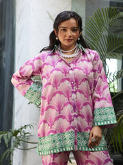 Womens Magenta Regular Co-ords