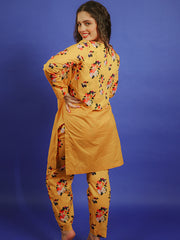 Womens Yellow Regular Co-ords