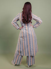 Womens Blue Regular Co-ords