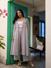 Womens Purple Comfortable Kurti Sets