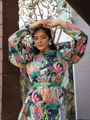 Womens Green  Regular Dress