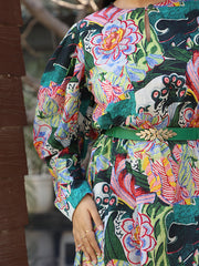Womens Green  Regular Dress