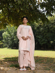 Womens Pink Comfortable Kurti Sets