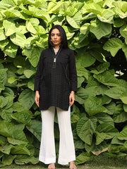 Womens Black Comfortable Kurti Sets