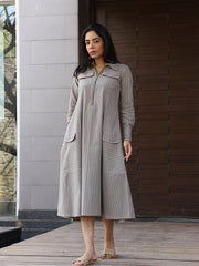 Womens Grey Comfortable Co-ord