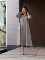 Womens Grey Comfortable Co-ord
