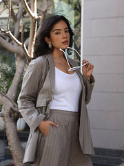 Womens Grey Comfortable Co-ord