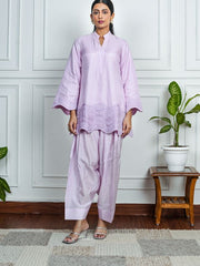 Womens Purple Regular Co-ords